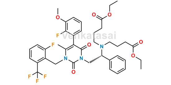 Picture of Elagolix Diester Impurity 