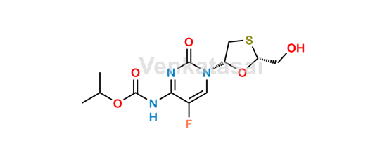 Picture of Emtricitabine Isopropyl Carbamate