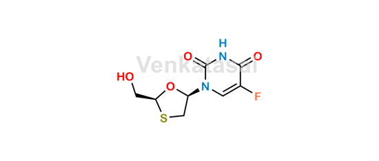 Picture of Emtricitabine Impurity (2,3'-dideoxy-5-fluoro-3-thiouridine)