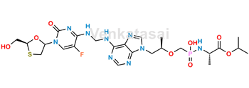 Picture of Emtricitabine + Des-Phenol Tenofovir Alfenamide Mixed Dimer 