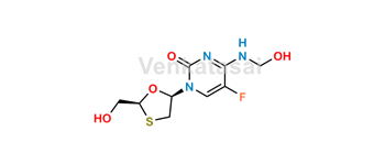 Picture of N-Hydroxy methyl Emtricitabine 