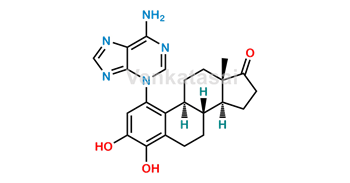 Picture of 4-Hydroxy estrone 1-N3-Adenine