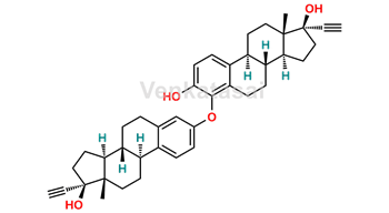 Picture of Ethinyl Estradiol Dimer Impurity 1