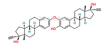 Picture of Ethinyl Estradiol Dimer Impurity 2