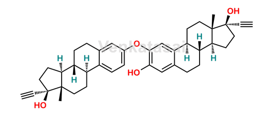 Picture of Ethinyl Estradiol Dimer Impurity 2