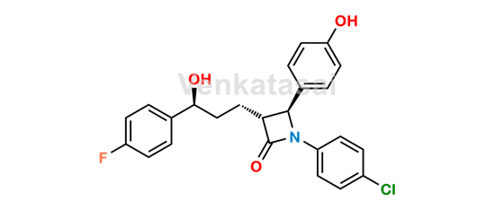 Picture of Ezetimibe Desfluoro Chloro Impurity