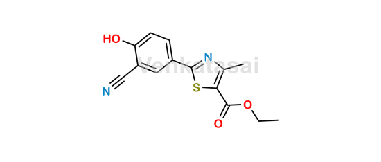 Picture of Febuxostat 4-Hydroxy Ethyl Ester