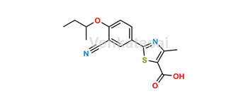 Picture of Febuxostat sec-Butyl Ether Acid Impurity 