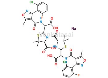 Picture of Flucloxacillin Open Ring Dimer Impurity