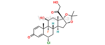 Picture of Fluocinolone Acetonide EP Impurity L