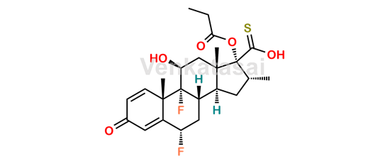 Picture of Fluticasone Carbothioic Acid Impurity