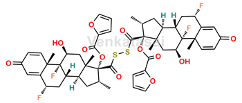Picture of Fluticasone Furoate Disulphane Impurity