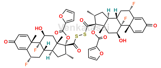 Picture of Fluticasone Furoate Disulphane Impurity