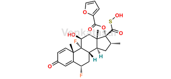 Picture of Fluticasone Furoate Sulfenic Acid Impurity