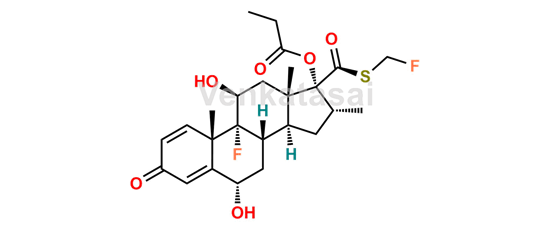 Picture of Desfluoro 6-alpha Hydroxy Fluticasone