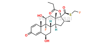 Picture of Desfluoro 6-beta Hydroxy Fluticasone