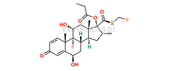 Picture of Desfluoro 6-beta Hydroxy Fluticasone