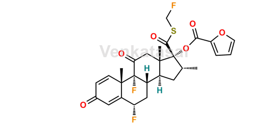 Picture of Fluticasone Furoate 11-Keto Impurity