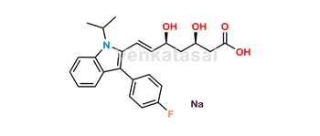 Picture of (3R,5S)-Fluvastatin Sodium Salt