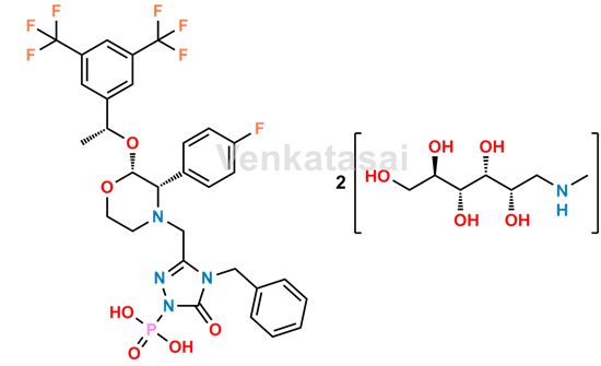 Picture of Fosaprepitant Dimeglumine  Impurity F 