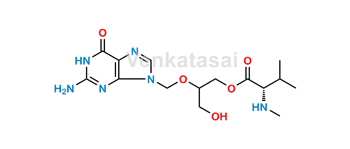 Picture of Ganciclovir mono-N-methyl Valinate-1