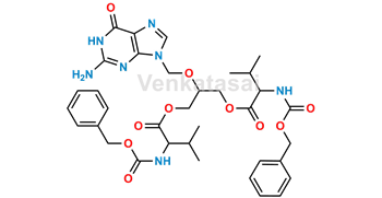 Picture of Ganciclovir-Cbz-L-Valine Diester