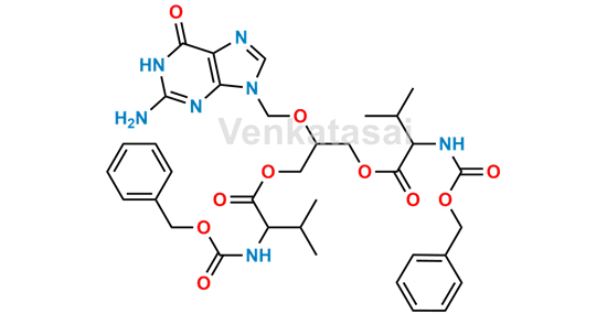 Picture of Ganciclovir-Cbz-L-Valine Diester