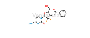 Picture of Gemcitabine 3- benzoate impurity