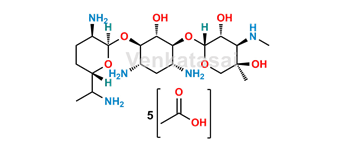 Picture of Gentamicin C2 pentaacetate (2 : 1 Mixture of C2 and C2a)