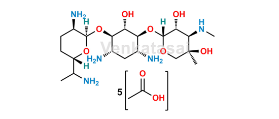 Picture of Gentamicin C2 pentaacetate (2 : 1 Mixture of C2 and C2a)