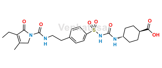 Picture of trans-Carboxylic Acid Glimepiride