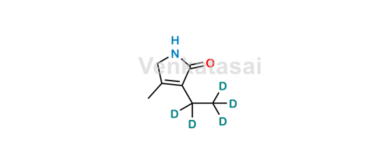 Picture of 3-(Ethyl-d5)-1,5-dihydro-4-methyl-2H-pyrrol-2-one