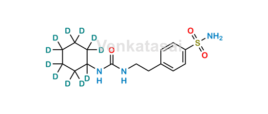 Picture of 1-Cyclohexyl-3-(p-sulfamoylphenethyl)urea-d11