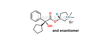 Picture of Glycopyrronium Bromide EP Impurity N