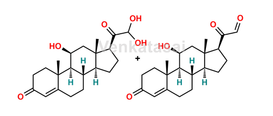 Picture of hydrocortisone Glyoxal Hydrate Isomer 1