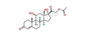 Picture of 9α-Bromohydrocortisone Acetate