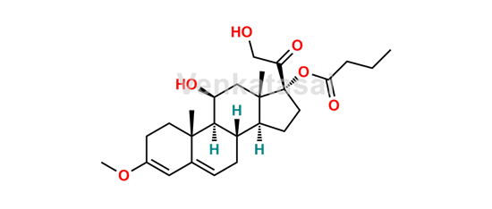 Picture of Hydrocortisone 17-Butyrate 3-Enol Methyl Ether