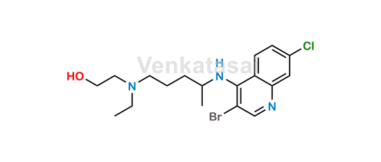 Picture of Hydroxychloroquine 3-Bromo Impurity
