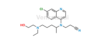 Picture of N-Propiononitrile Hydroxychloroquine
