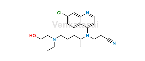 Picture of N-Propiononitrile Hydroxychloroquine