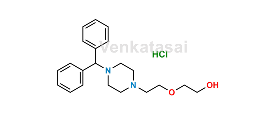 Picture of Hydroxyzine EP Impurity B (HCl)