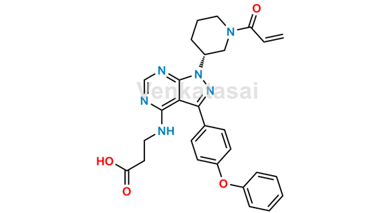 Picture of N6-(2-Carboxyethyl) Ibrutinib