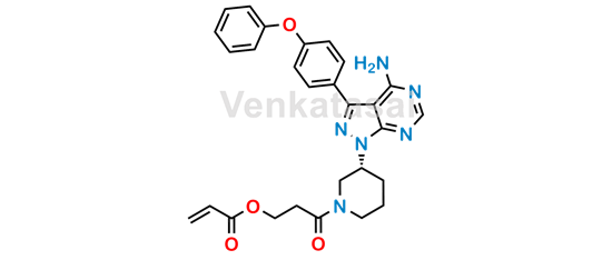 Picture of N-Desacryloyl N-(3-Acryloyl-propanoyl) Ibrutinib