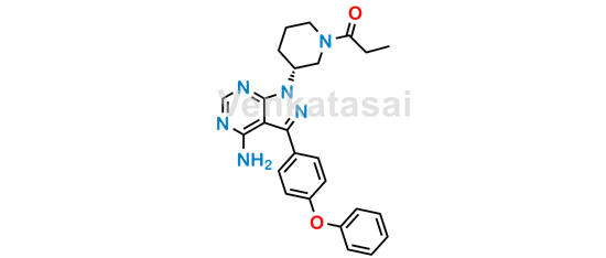 Picture of (R)-N-Desacryloyl N-Propionyl Ibrutinib