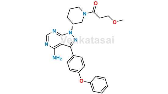 Picture of Ibrutinib Methoxy Impurity