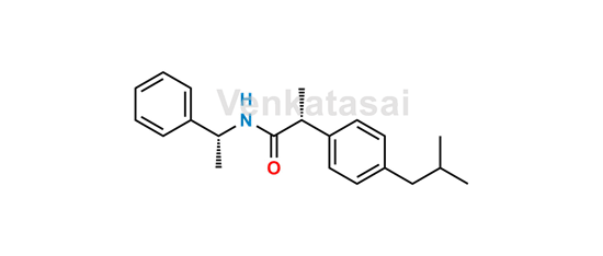 Picture of (R,R)-N-(1-Phenylethyl) Ibuprofen Amide