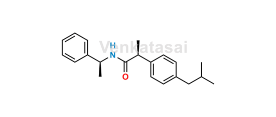 Picture of (S,S)-N-(1-Phenylethyl) Ibuprofen Amide