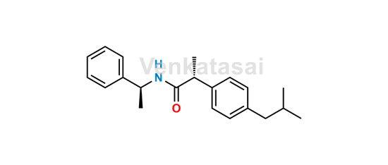 Picture of (S,R)-N-(1-Phenylethyl) Ibuprofen Amide