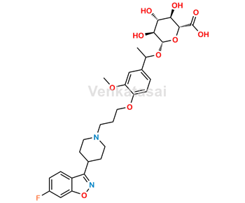 Picture of Iloperidone Metabolite P88 Glucuronide