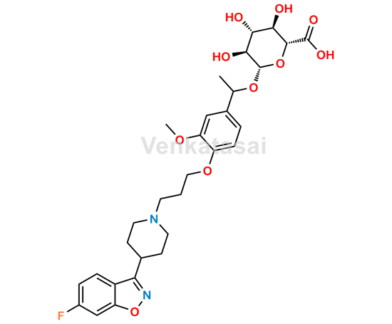 Picture of Iloperidone Metabolite P88 Glucuronide